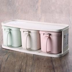 小麥香三格調味盒