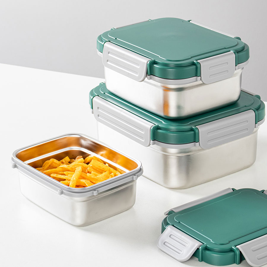 盒其新鮮不銹鋼密封盒