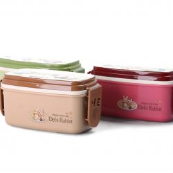 德比兔長方形午餐便當